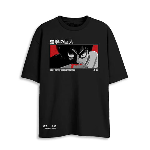 Oversized Heavy weight Tshirt/  Eren Titan