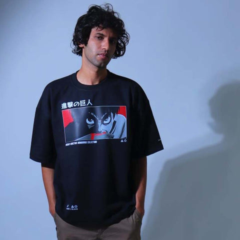 Oversized Heavy weight Tshirt/  Eren Titan