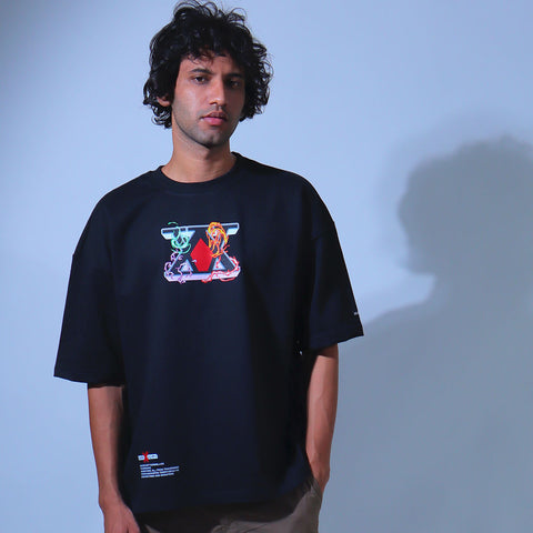 Oversized Heavy weight Tshirt/  Hunter Crew