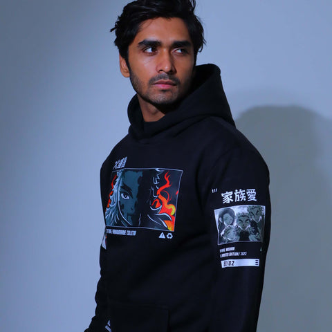 Graphic Hoodie / Fire Hashira