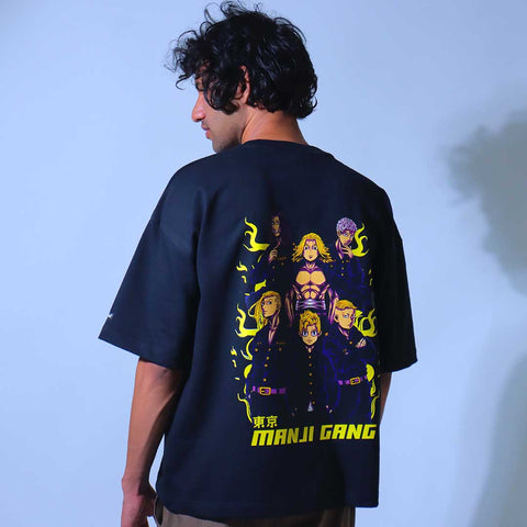 Oversized Heavy weight Tshirt/  Manji Gang