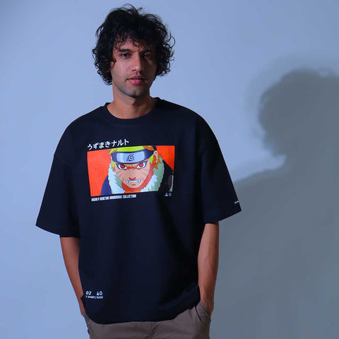 Oversized Heavy weight Tshirt/  Teen Naruto
