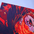 Canvas Wall Art / Rengoku / ED 05 / 33 x 21 Inch