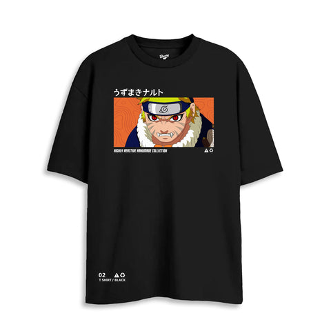Oversized Heavy weight Tshirt/  Teen Naruto