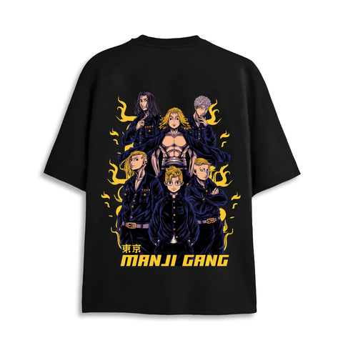 Oversized Heavy weight Tshirt/  Manji Gang