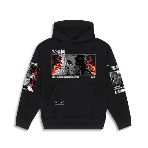 Graphic Hoodie / Fire Hashira