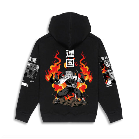 Graphic Hoodie / Fire Hashira