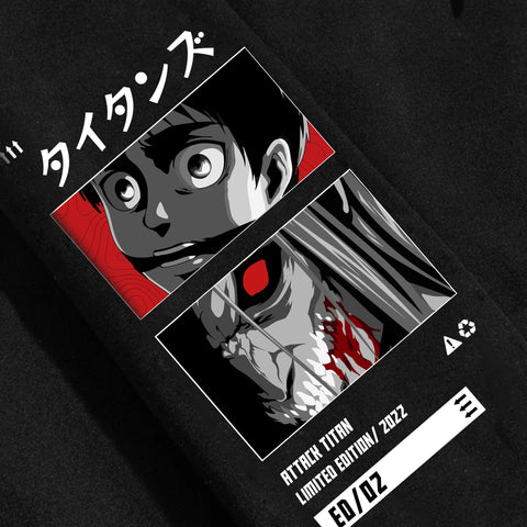 Graphic Hoodie / Eren Titan