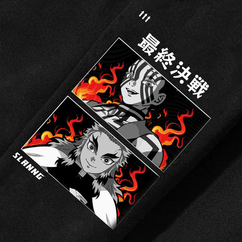 Graphic Hoodie / Fire Hashira