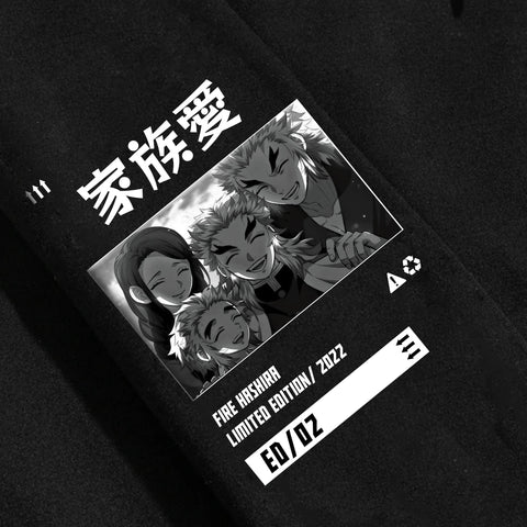 Graphic Hoodie / Fire Hashira