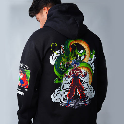Graphic Hoodie / Saiyan God